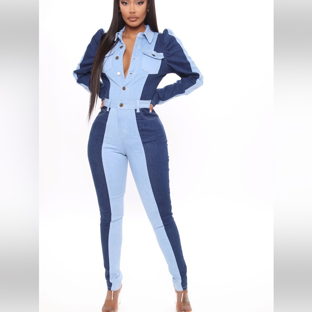 Denim Jumpsuit